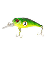 React Baby Diver Green Yellow 2 3/8in 7/32oz 2-4ft React Baby Diver Green Yellow 2 3/8in 7/32oz 2-4ft