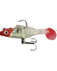 React Marvelous Minnow - Pre-rigged Red Head Clear 6cm 3/8oz
