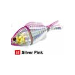 Pro-Hunter Lively Tail 3 Segment Swimbait Silver Pink 3in 9/16oz 