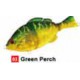 Pro-Hunter Lively Tail 3 Segment Swimbait Green Perch 3in 9/16oz 