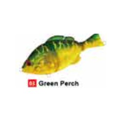 Pro-Hunter Lively Tail 3 Segment Swimbait Green Perch 3in 9/16oz 