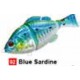 Pro-Hunter Lively Tail 3 Segment Swimbait Blue Sardine 3in 9/16oz 