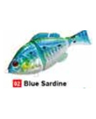 Pro-Hunter Lively Tail 3 Segment Swimbait Blue Sardine 3in 9/16oz  Pro-Hunter Lively Tail 3 Segment Swimbait Blue Sardine 3in 9/16oz