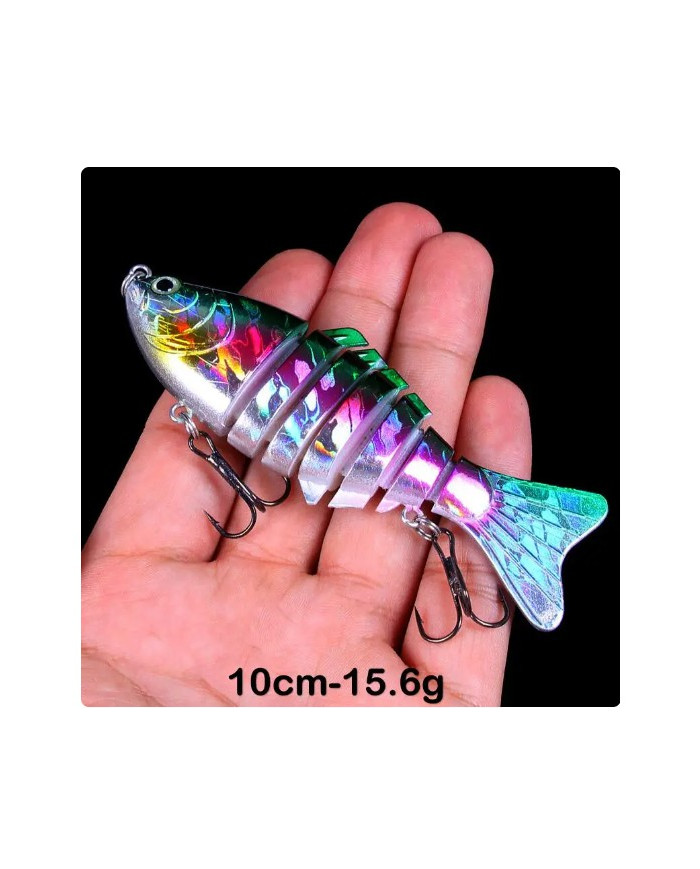 React 7 Segment Swimbait Crappie 4in 1/2oz 