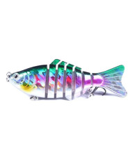 React 7 Segment Swimbait Holo Minnow 4in 1/2oz 