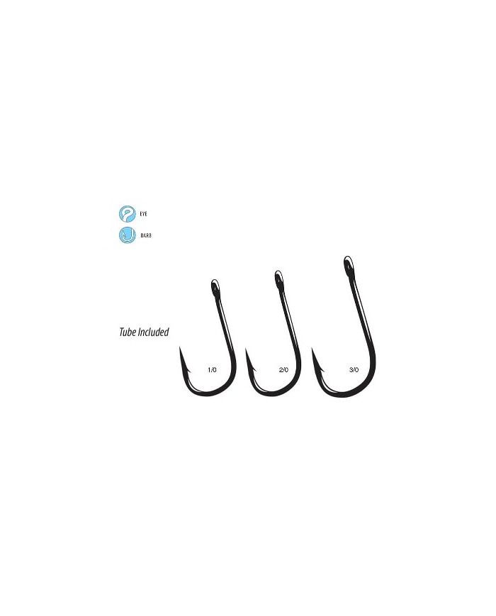 Gamakatsu Spinnerbait Trailer Hooks 3/0 Nickle Gamakatsu Spinnerbait Trailer Hooks 3/0 Nickle