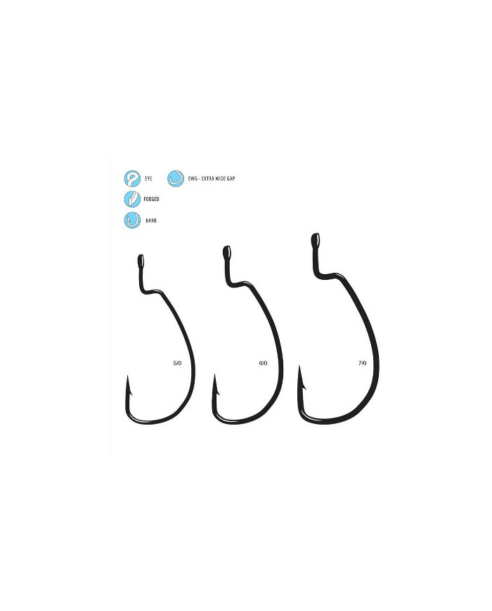 Gamakatsu EWG Monster Size 7/0 BN