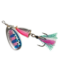 Blue Fox Classic Vibrax Foxtail Rainbow Trout 1/8oz 1 Blue Fox Classic Vibrax Foxtail Rainbow Trout 1/8oz 1