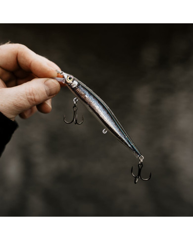 Rapala Mavrik 110 Custom Fluorescent Grey Ghost 4 3/8in 1/2oz Rapala Mavrik 110 Custom Fluorescent Grey Ghost 4 3/8in 1/2oz