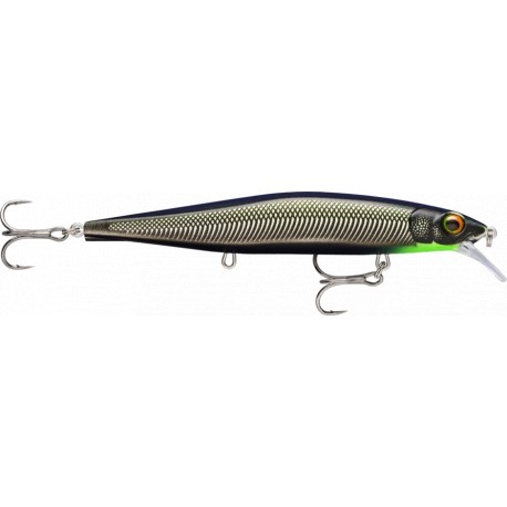 Rapala Mavrik 110 Custom Matt Black Green UV 4 3/8in 1/2oz