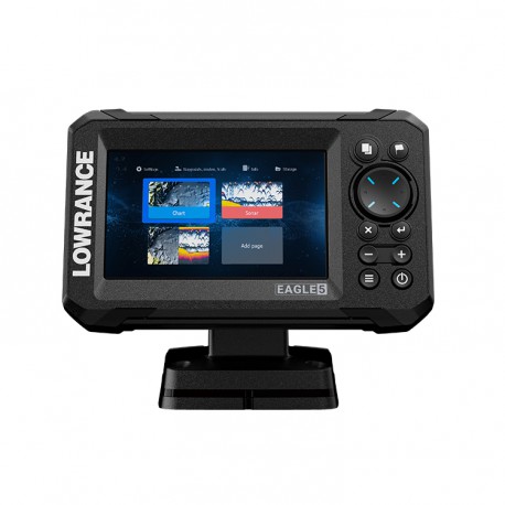 Lowrance Eagle 5 WITHOUT Transducer Chartplotter Fishfinder