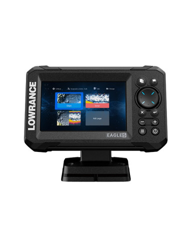 Lowrance Eagle 5 WITH HDI 83 - 200 Transducer Chartplotter Fishfinder Lowrance Eagle 5 WITH HDI 83 - 200 Transducer Chartplotter Fishfinder