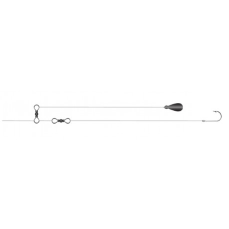 Elbe Grunter 1 hook Trace 3pc 