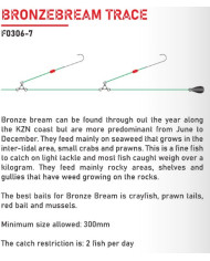 Elbe Bronze Bream Trace 3pc 