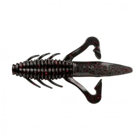 Gene Larew Biffle Bug Black Neon 4.25in