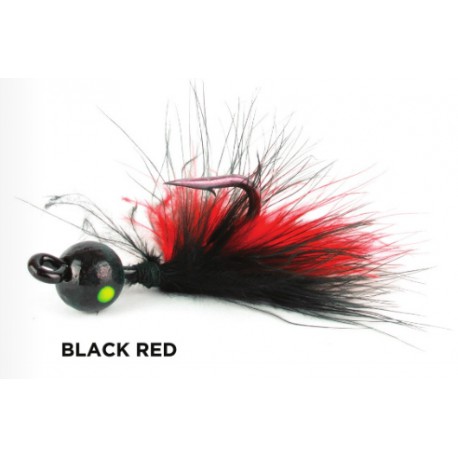 Fun Tackle Barbel Loodkop Black Red 15g 3/0 2pp