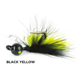 Fun Tackle Barbel Loodkop Black Yellow 17g 3/0 2pp