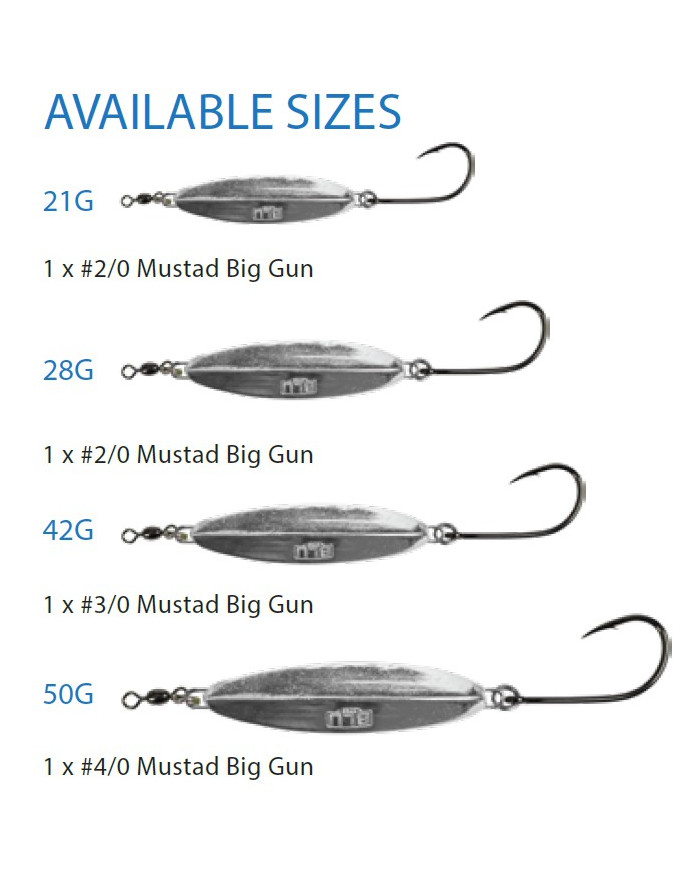 Blu 2798 Bullet Spoon Glow 28g