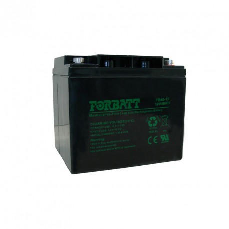 Forbatt 40Ah 12V AGM VRLA Storage Battery