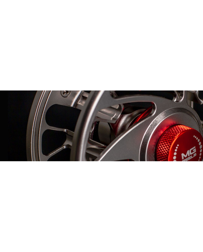 Featherlite MG Reels MG5/6 Gun Metal Fly Reel
