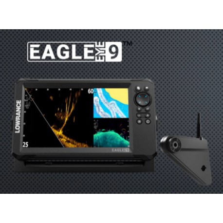 Lowrance Eagle Eye 9 Chartplotter with Live Forward & Down Sonar