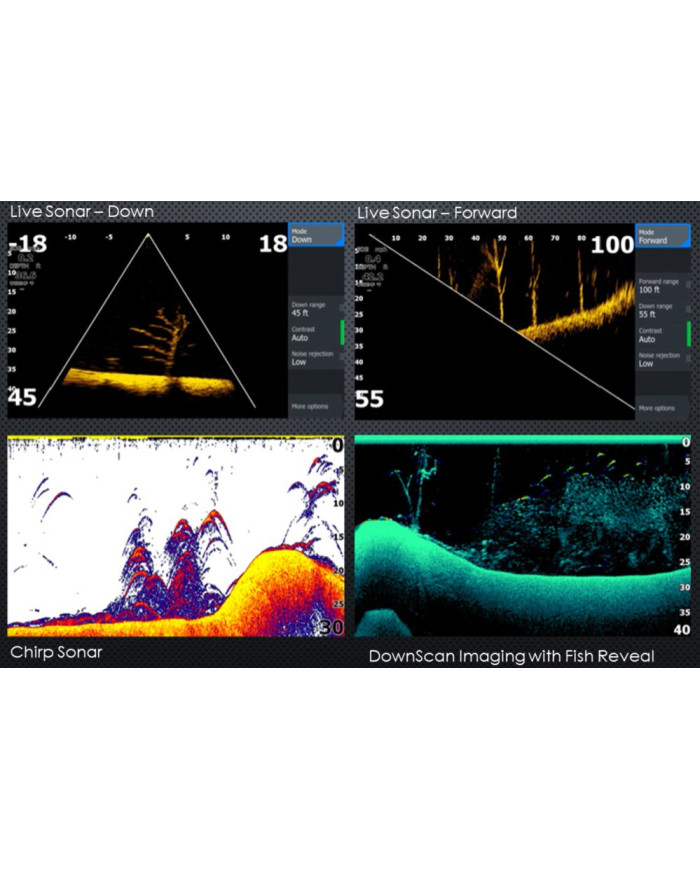 Lowrance Eagle Eye 9 Chartplotter with Live Forward Facing Sonar