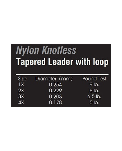 Dragon Nylon Tapered Lead 12ft 1x 9lb Dragon Nylon Tapered Lead 12ft 1x 9lb