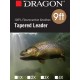 Dragon Fluorocarbon Tapered Lead 9ft 2x 8lb