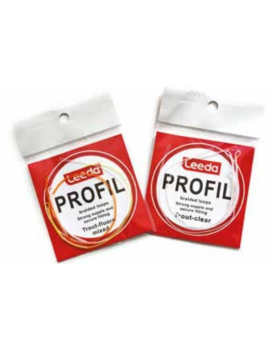 Leeda Profil Braided Loops Clear Leeda Profil Braided Loops Clear