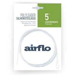 Airflo PolyLeader Clear Intermediate 24lb 1.5m 5ft - Saltwater