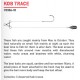 Elbe Kob 1 Hook Trace 3pc 