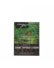 Stealth Tapered Leader Camo (no loop) 4x 5lb 9ft 1pc