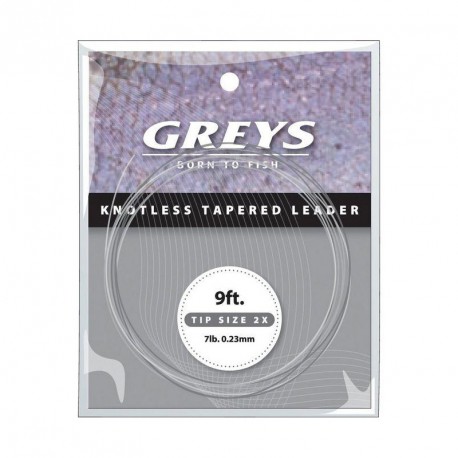 Greys Greylon Taperered Leader 6x 3lb 9ft  