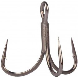 Mustad Alphapoint In-line Treble Hook Size 2