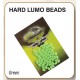 React Green Lumo Hard Beads 3x4mm 100pc