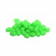 React Green Lumo Hard Beads 4x6mm 100pc