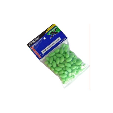 Pro-Hunter Power X Soft Lumo Beads Green 6mm 