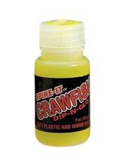 Spike-It Dip-N-Glo Crawfish Scent Chartreuse Dye 60ml