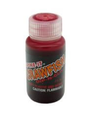 Spike-It Dip-N-Glo Crawfish Scent Fire Red Dye 60ml