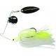 Cull-Em 1/4  Oz Spinnerbait White Chartreuse cn- WN Value Series