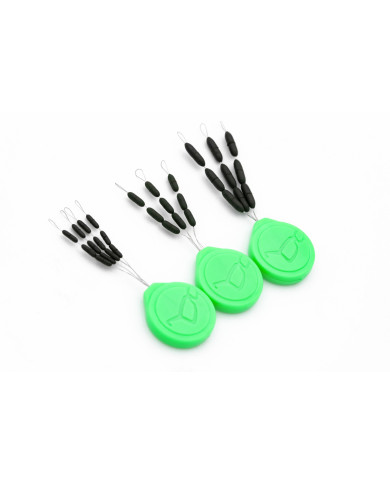 Korda Sinkers Tungsten Hooklink Weights Medium Weed Green Korda Sinkers Tungsten Hooklink Weights Medium Weed Green