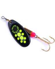 Mepps Black Fury Black Chartreuse No.2 4.5g