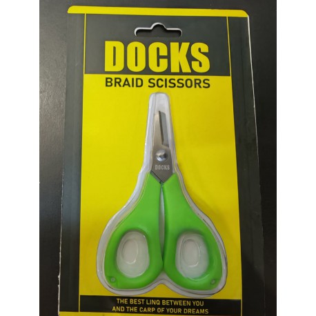 Docks Braid Scissors Green 