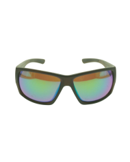 Ocean Polarized Sunglasses - PI 455 Trans Brown Frame with Blue/Green Mirror Brown Lens Ocean Polarized Sunglasses - PI 455 Trans Brown Frame with Blue/Green Mirror Brown Lens