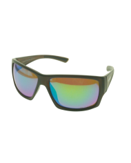 Ocean Polarized Sunglasses - PI 455 Trans Brown Frame with Blue/Green Mirror Brown Lens Ocean Polarized Sunglasses - PI 455 Trans Brown Frame with Blue/Green Mirror Brown Lens