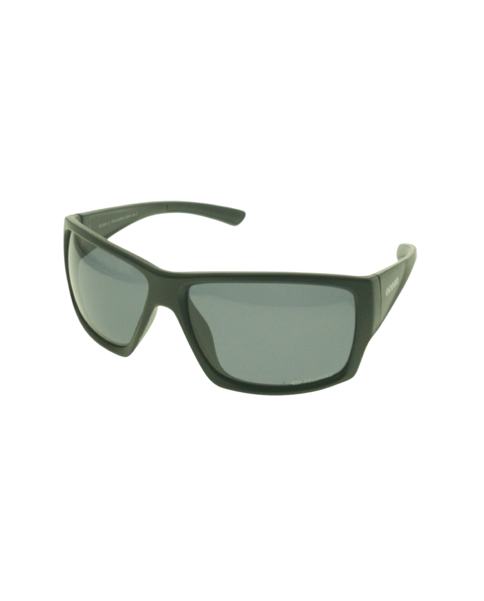 Ocean Polarized Sunglasses - PI 454 Black Frame with Grey Mirror Grey Lens Ocean Polarized Sunglasses - PI 454 Black Frame with Grey Mirror Grey Lens