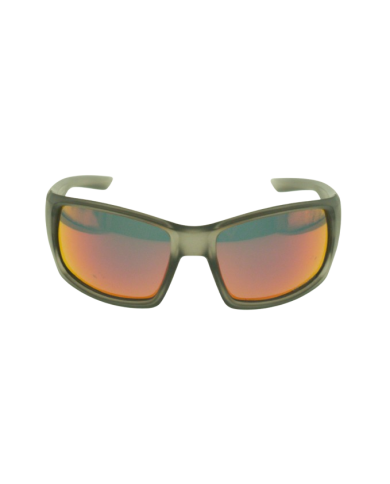 Ocean Polarized Sunglasses - PI 453 Trans Grey Frame with Orange Red Mirror Grey Lens Ocean Polarized Sunglasses - PI 453 Trans Grey Frame with Orange Red Mirror Grey Lens