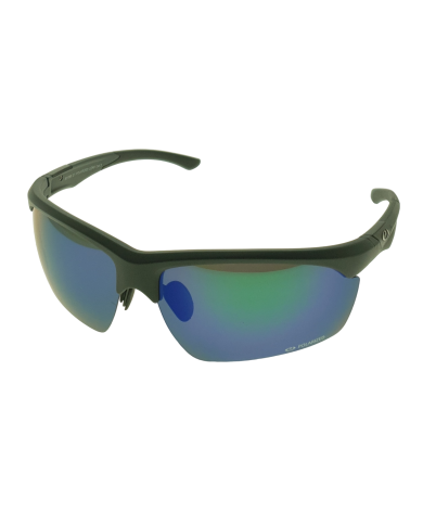 Ocean Polarized Sunglasses - PJ 767 Black Frame with Green Blue Mirror Grey Lens Ocean Polarized Sunglasses - PJ 767 Black Frame with Green Blue Mirror Grey Lens