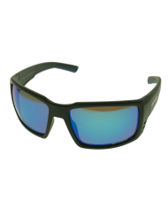 Ocean Polarized Sunglasses - PJ 759 Black Frame with Blue Mirror Grey Lens