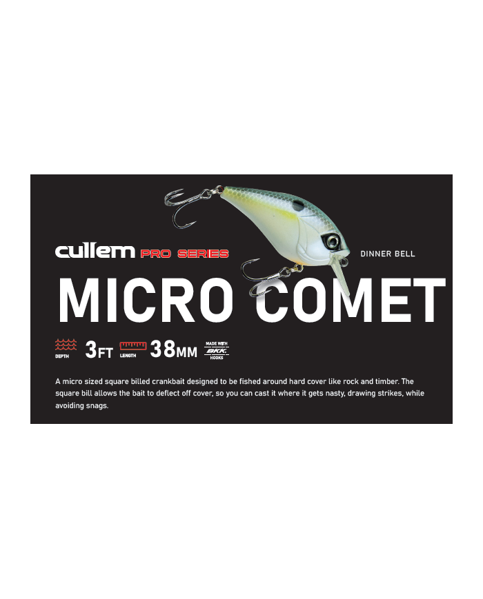 Cullem Pro Series Micro Comet 38mm 3ft Info